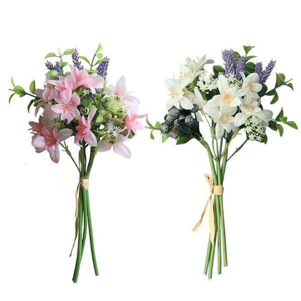 decorative flowers & wreaths artificial fake plastic bouquet greenery party supplies for home wedding decoration
decorative flowers & wreaths artificial fake plastic bouquet greenery party supplies for home wedding decoration