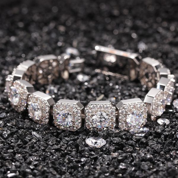 iced out chain bracelet square mens silver gold bracelets fashion hip hop jewelry, Black
iced out chain bracelet square mens silver gold bracelets fashion hip hop jewelry, Black