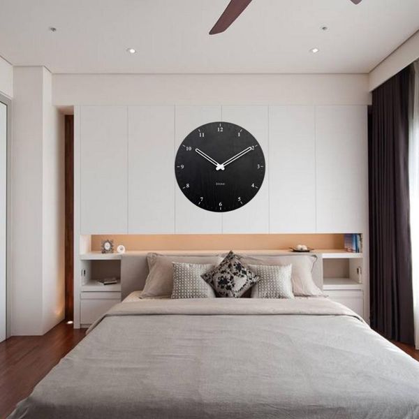 wall clocks wooden clock round creative for home bedroom living room without battery (black)
wall clocks wooden clock round creative for home bedroom living room without battery (black)