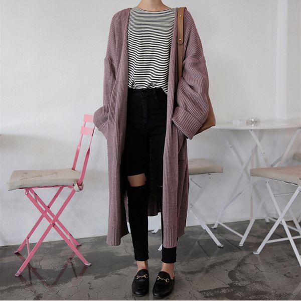 3 colors knitted sweaters women 2021 spring korean chic style solid color korean style long cardigan women (c8991), White;black
3 colors knitted sweaters women 2021 spring korean chic style solid color korean style long cardigan women (c8991), White;black