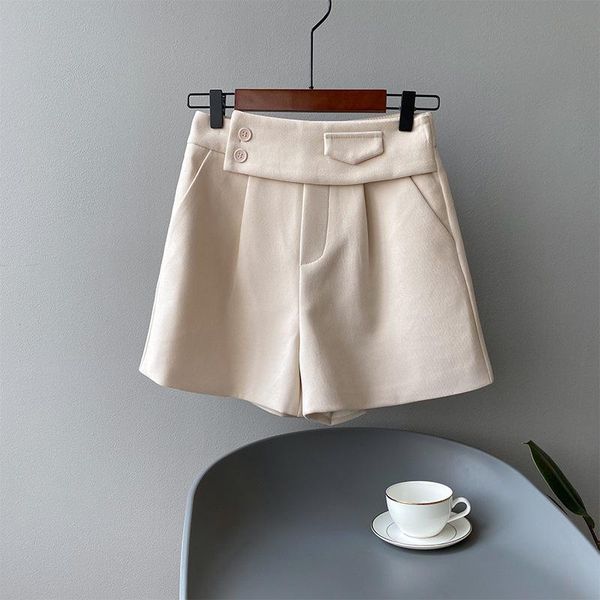 women's shorts 2021 korean casual women loose fashion high waist thin temperament wide leg autumn h0967, White;black
women's shorts 2021 korean casual women loose fashion high waist thin temperament wide leg autumn h0967, White;black