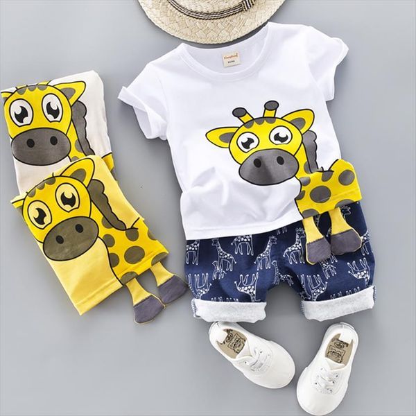 childrens suit summer boys and girls suits cotton o neck giraffe kids baby two piece sets, White
childrens suit summer boys and girls suits cotton o neck giraffe kids baby two piece sets, White