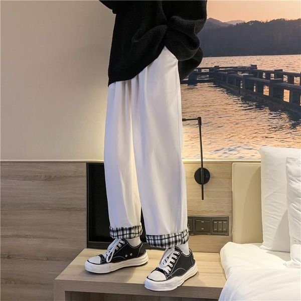 women's pants & capris women harajuku streetwear plaid spring 2021 korean style wide leg trousers plus size fashion, Black;white
women's pants & capris women harajuku streetwear plaid spring 2021 korean style wide leg trousers plus size fashion, Black;white