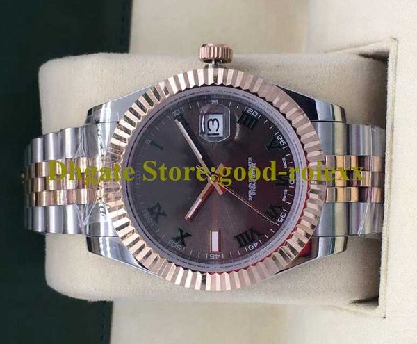 luxury watch men's automatic crown asia men grey wimbledon roman dial 126331 rose gold steel jubilee bracelet watches date wristwatches, Slivery;brown
luxury watch men's automatic crown asia men grey wimbledon roman dial 126331 rose gold steel jubilee bracelet watches date wristwatches, Slivery;brown