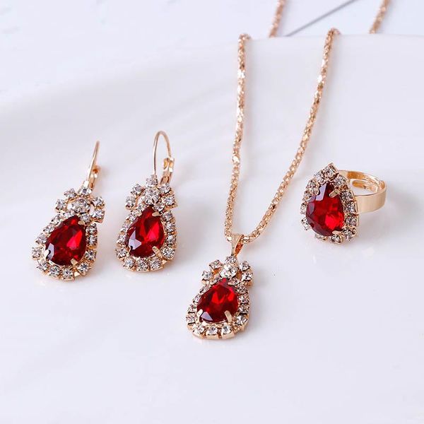 earrings & necklace misananryne fashion elegant waterdrop shiny rhinestones ring for women wedding party jewelry set, Silver
earrings & necklace misananryne fashion elegant waterdrop shiny rhinestones ring for women wedding party jewelry set, Silver