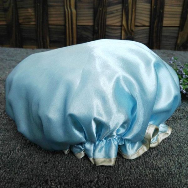 lovely thick women shower caps colorful double layer bath hair cover adults waterproof drsa889
lovely thick women shower caps colorful double layer bath hair cover adults waterproof drsa889