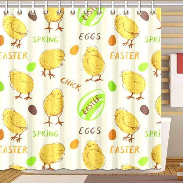 easter little chicken pattern shower curtain bathroom sets, novelty bath decoration polyester curtain 72 x 72 inches
easter little chicken pattern shower curtain bathroom sets, novelty bath decoration polyester curtain 72 x 72 inches
