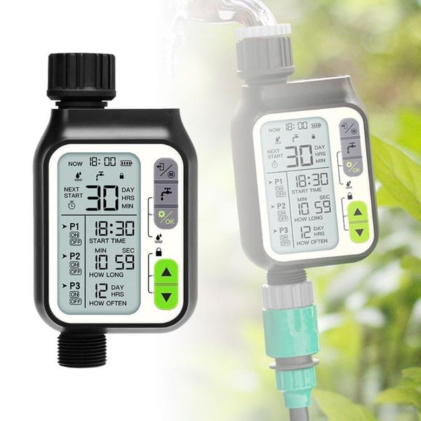 rain sensor lcd screen automatic water tap timing irrigation outlet controller timer inlet filter prevent clogging watering equipments
rain sensor lcd screen automatic water tap timing irrigation outlet controller timer inlet filter prevent clogging watering equipments