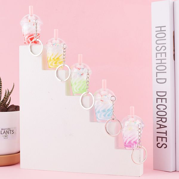 fashion ice cream coffee key chain women cute creative boba bubble drinks keychain for kids girlfriend key pendant trinkets gift, Silver
fashion ice cream coffee key chain women cute creative boba bubble drinks keychain for kids girlfriend key pendant trinkets gift, Silver