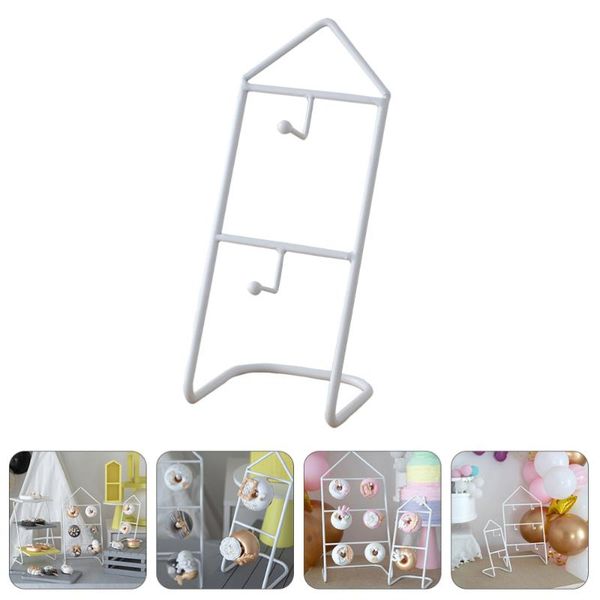 baking moulds 1pc doughnut display rack iron art dessert holder practical home keyring hanger
baking moulds 1pc doughnut display rack iron art dessert holder practical home keyring hanger