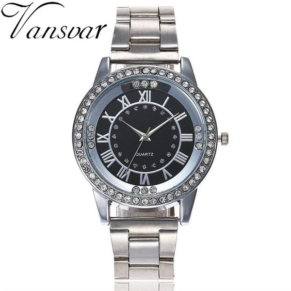 wristwatches roman numerals luxury rhinestone women watch round dial quartz wrist watches ladies casual steel strip clock gift relogio #w, Slivery;brown
wristwatches roman numerals luxury rhinestone women watch round dial quartz wrist watches ladies casual steel strip clock gift relogio #w, Slivery;brown