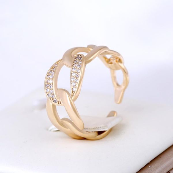 cluster rings 2021 ring fashion metal chain gold hollow opening for women zircon girls, Golden;silver
cluster rings 2021 ring fashion metal chain gold hollow opening for women zircon girls, Golden;silver