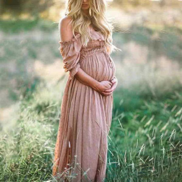 boho maternity ruffled long dress for pography pregnancy po shoot maxi cotton gown pregnant women baby shower robe 210726, White
boho maternity ruffled long dress for pography pregnancy po shoot maxi cotton gown pregnant women baby shower robe 210726, White