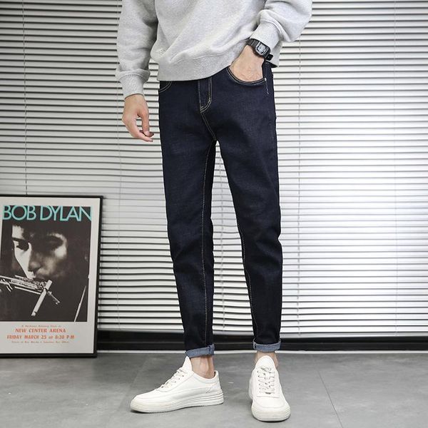 men's jeans autumn korean version of the simple nine points slim men versatile wash pants; xz905-k203, Blue
men's jeans autumn korean version of the simple nine points slim men versatile wash pants; xz905-k203, Blue