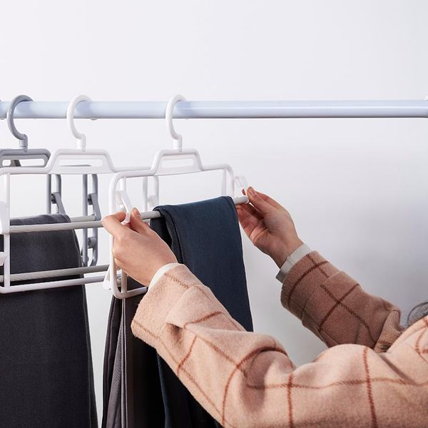 folding clothes racks rotary windscreen drying household plastic plain double layer rotatable trousers hangers &
folding clothes racks rotary windscreen drying household plastic plain double layer rotatable trousers hangers &