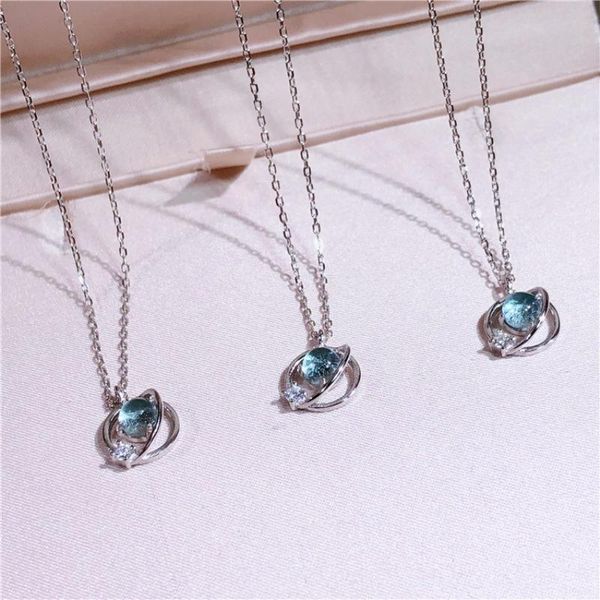 pendant necklaces real 925 sterling silver fashion blue bubble universal women quality necklace
pendant necklaces real 925 sterling silver fashion blue bubble universal women quality necklace