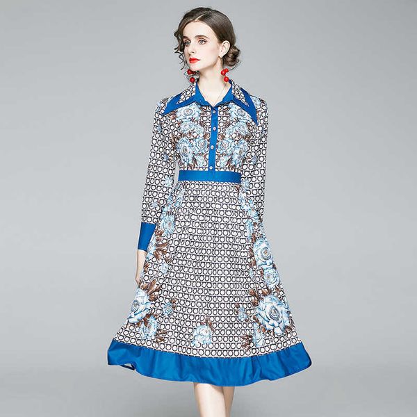 autumn women fashion runway retro dot printed shirt dress elegant slim female blue long sleeve holiday midi dresses vestidos 210525, Black;gray
autumn women fashion runway retro dot printed shirt dress elegant slim female blue long sleeve holiday midi dresses vestidos 210525, Black;gray