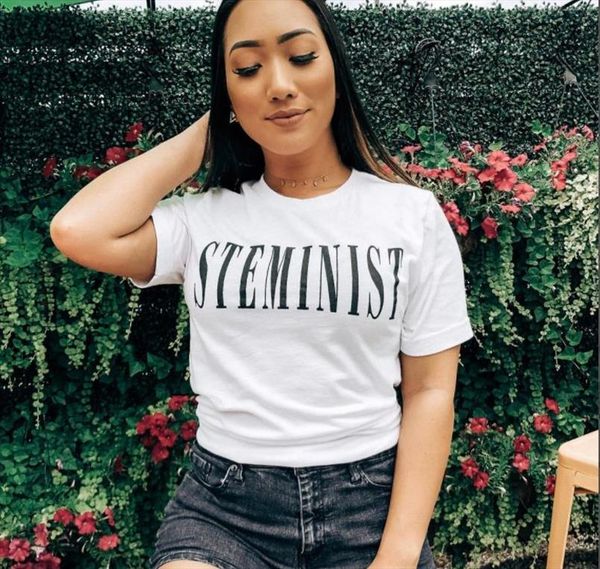 steminist print and women cotton men t shirts casual funny lady yong girl tee a 1226, White;black
steminist print and women cotton men t shirts casual funny lady yong girl tee a 1226, White;black
