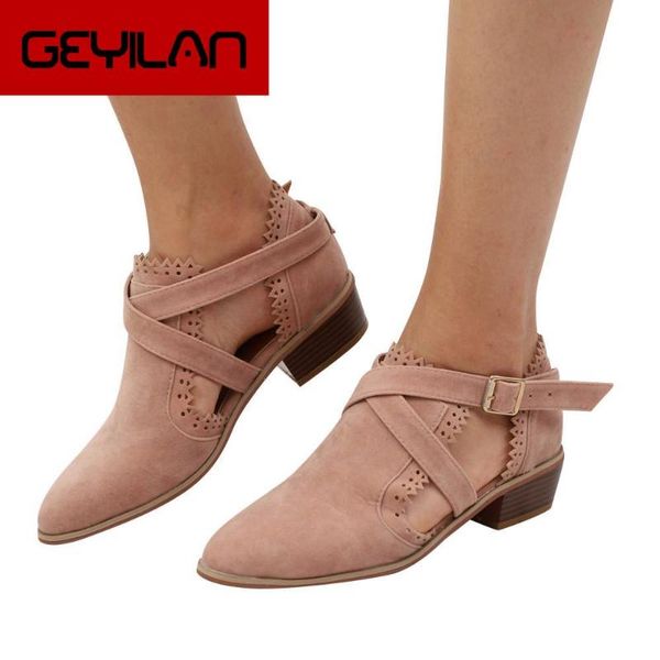boots women casual shoes ladies ponited toe pure color booties buckle strap square heel single ankle zapatos, Black
boots women casual shoes ladies ponited toe pure color booties buckle strap square heel single ankle zapatos, Black