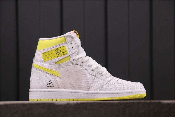 version jumpman 1 1s first class flight basketball shoes white upper lemon yellow outdoor trainers sneakers full size 40--46
version jumpman 1 1s first class flight basketball shoes white upper lemon yellow outdoor trainers sneakers full size 40--46