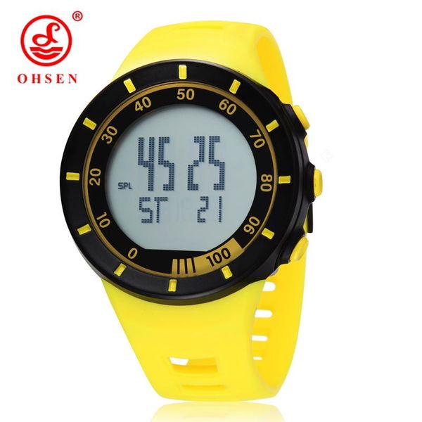 wristwatches 2021 ohsen brand lcd digital men women outdoor fun sport watches 50m waterproof fashion yellow rubber band wristwatch gifts, Slivery;brown
wristwatches 2021 ohsen brand lcd digital men women outdoor fun sport watches 50m waterproof fashion yellow rubber band wristwatch gifts, Slivery;brown