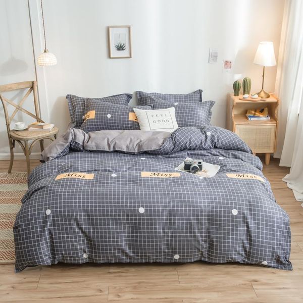 nordic lattice quality bedding double sanded quilt cover sheet pillowcase four-piece set sets
nordic lattice quality bedding double sanded quilt cover sheet pillowcase four-piece set sets