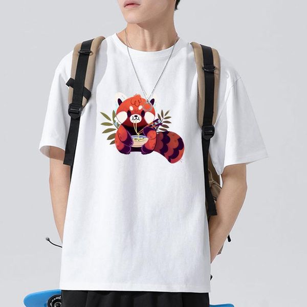 men's t-shirts panda eating ramen classic arrival of men designer 100% cotton rod ulzzang harajuku graphic clothes 2021 printing tees, White;black
men's t-shirts panda eating ramen classic arrival of men designer 100% cotton rod ulzzang harajuku graphic clothes 2021 printing tees, White;black