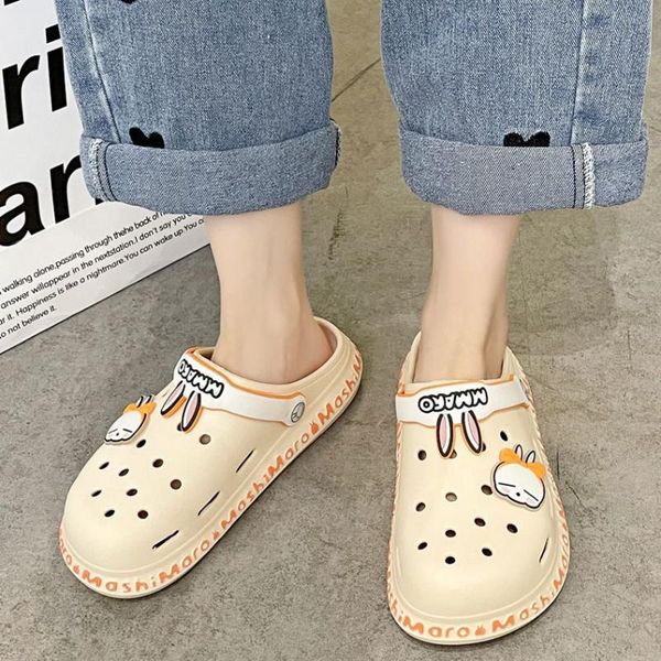 slippers summer women home garden sandals cute cartoon slip on for girl beach slides foam hole flip flops fashion outdoor shoes, Black
slippers summer women home garden sandals cute cartoon slip on for girl beach slides foam hole flip flops fashion outdoor shoes, Black