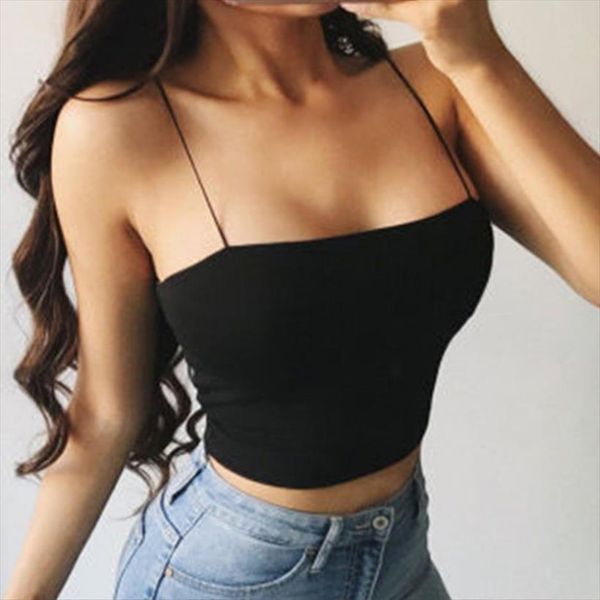pure white crop women tanks slim underwear summer fashion halter streetwear elastic seamless bustier camis
pure white crop women tanks slim underwear summer fashion halter streetwear elastic seamless bustier camis