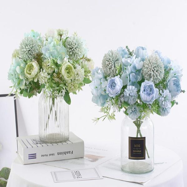 2pcs artificial flowers fake peony silk hydrangea bouquet decor plastic carnations realistic flower arrangements wedding decora decorative &
2pcs artificial flowers fake peony silk hydrangea bouquet decor plastic carnations realistic flower arrangements wedding decora decorative &