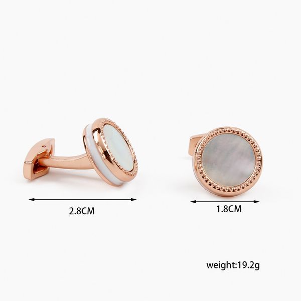 2021 men's cufflink fashion shell inlaid round shirt sleeve nails frensh cufflinks 2 colors available xk19s136, Silver
2021 men's cufflink fashion shell inlaid round shirt sleeve nails frensh cufflinks 2 colors available xk19s136, Silver