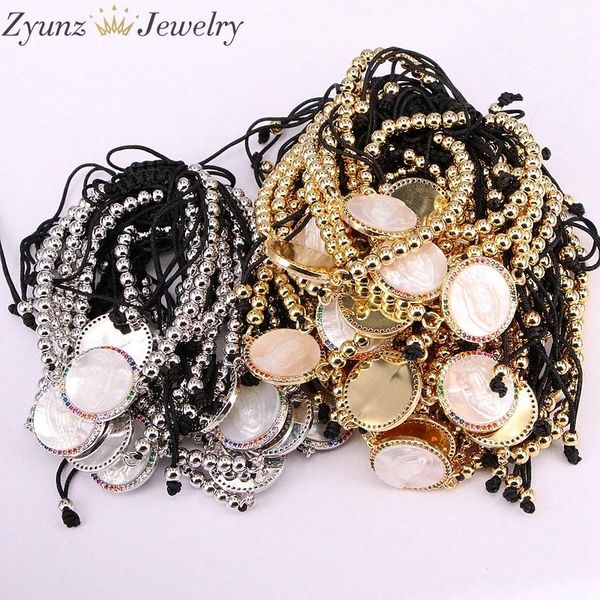 charm bracelets 5pcs, micro pave cz virgin maria mother of pearl shell bracelet adjustable link women jewelry, Golden;silver
charm bracelets 5pcs, micro pave cz virgin maria mother of pearl shell bracelet adjustable link women jewelry, Golden;silver