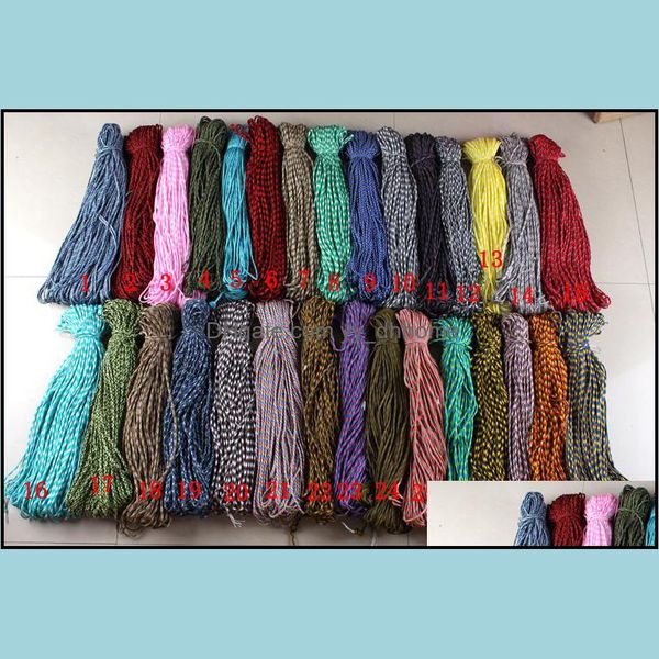 cord & wire jewelry findings components paracord 550 parachute lanyard rope mil spec type iii 7 strand 129 colors drop delivery 2021 pjno0, White;red
cord & wire jewelry findings components paracord 550 parachute lanyard rope mil spec type iii 7 strand 129 colors drop delivery 2021 pjno0, White;red