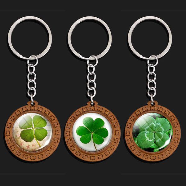 2021 new keychains lucky four-leaf clover keyrings p glass cabochon pendant keychain handmade wooden keyring wholesale jv5t, Silver
2021 new keychains lucky four-leaf clover keyrings p glass cabochon pendant keychain handmade wooden keyring wholesale jv5t, Silver