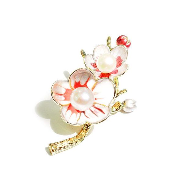 pins, brooches natural pearl paint plum pink flower cold winter female simple accessories pin cardigan shawl buckle gift for women, Gray
pins, brooches natural pearl paint plum pink flower cold winter female simple accessories pin cardigan shawl buckle gift for women, Gray