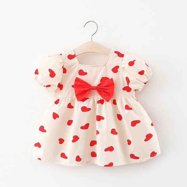 summer infant baby girl love printing bow dress clothes bubble short sleeve princess dresses toddler skirt girls clothing girl's, Red;yellow
summer infant baby girl love printing bow dress clothes bubble short sleeve princess dresses toddler skirt girls clothing girl's, Red;yellow