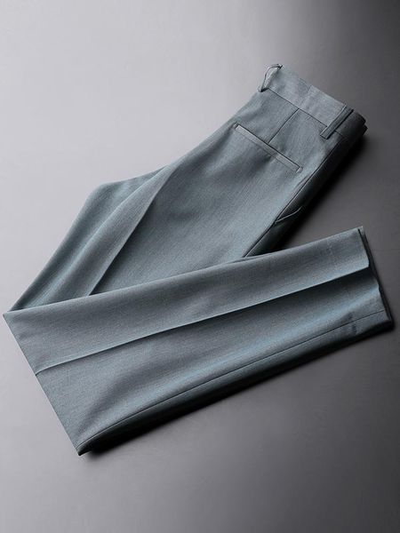men's suits & blazers 2021 spring summer men full-length pants fashion casual trousers straight long male slim business suit d53, White;black
men's suits & blazers 2021 spring summer men full-length pants fashion casual trousers straight long male slim business suit d53, White;black