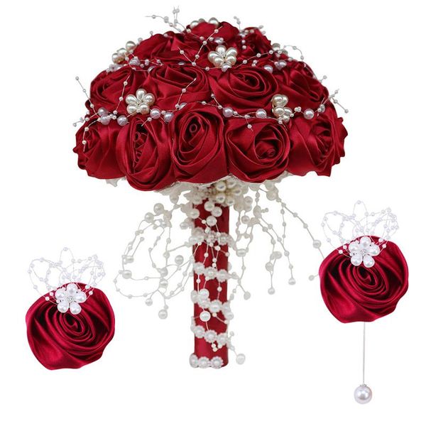 wedding flowers bride and bridesmaid bouquet exquisite crystal pearl diy sister group wrist corsage 3 pieces props t809
wedding flowers bride and bridesmaid bouquet exquisite crystal pearl diy sister group wrist corsage 3 pieces props t809