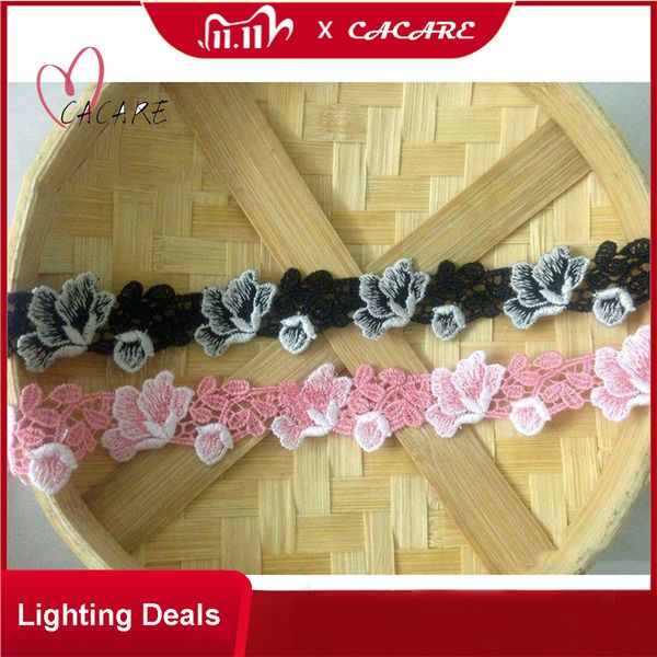 lace trims fabric for sawing water soluble sewing notions tools diy needlework 25yds. pink and 23yds. black
lace trims fabric for sawing water soluble sewing notions tools diy needlework 25yds. pink and 23yds. black