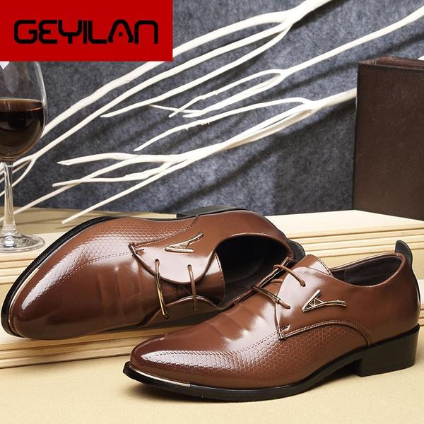 dress shoes ly men's quality patent leather zapatos de hombre size 38-48 black soft man men
dress shoes ly men's quality patent leather zapatos de hombre size 38-48 black soft man men
