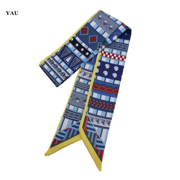 scarves 95cm*5cm geometry triangle printed small scarf women twill silk headband long bag accessories ribbon, Blue;gray
scarves 95cm*5cm geometry triangle printed small scarf women twill silk headband long bag accessories ribbon, Blue;gray