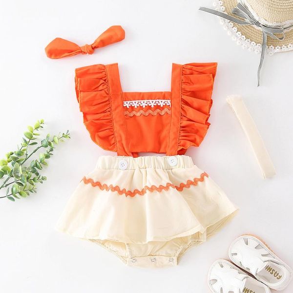 rompers 0-18m born infant jumpsuit baby girl ruffles sleeveless lace romper headband girls sunsuit outfit 2pcs summer clothing, Blue
rompers 0-18m born infant jumpsuit baby girl ruffles sleeveless lace romper headband girls sunsuit outfit 2pcs summer clothing, Blue