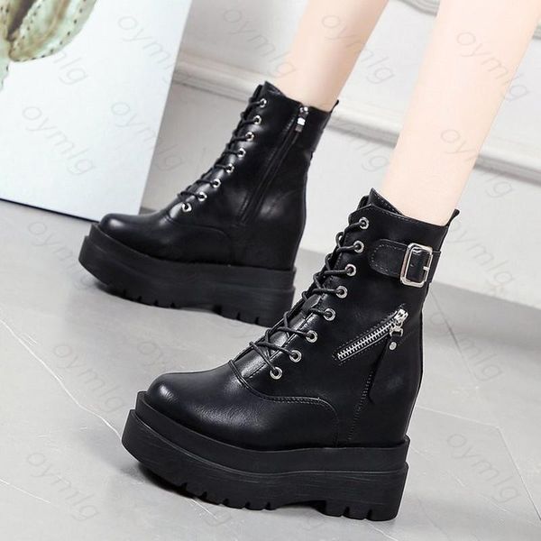 boots woman lace-up autumn womens chunky wedge platform black pu leather ankle ladies punk casual short 10.5cm
boots woman lace-up autumn womens chunky wedge platform black pu leather ankle ladies punk casual short 10.5cm