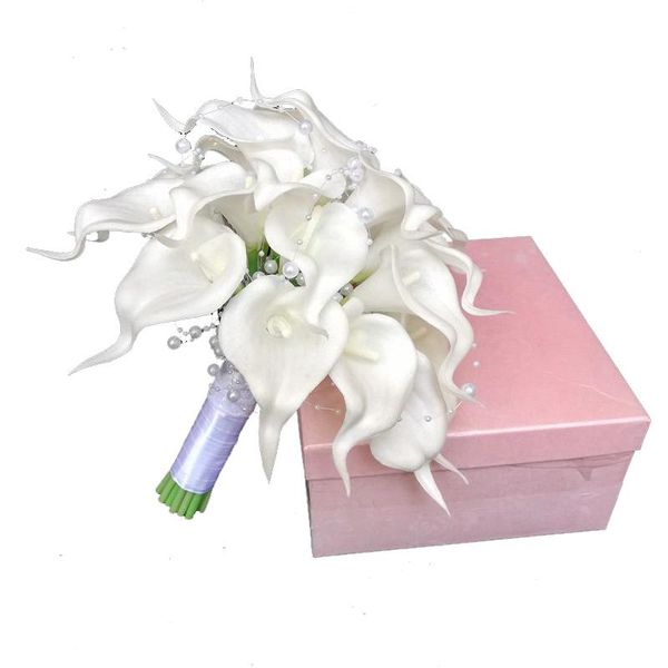 wedding flowers white calla lilies bridal silk bouquet natural touch with pearls bridesmaid flower mariage ramo de novia
wedding flowers white calla lilies bridal silk bouquet natural touch with pearls bridesmaid flower mariage ramo de novia