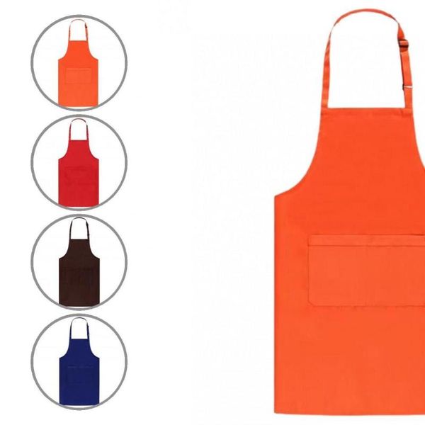 aprons polyester cotton useful professional chef apron multi-color cooking dual pockets for canteen
aprons polyester cotton useful professional chef apron multi-color cooking dual pockets for canteen