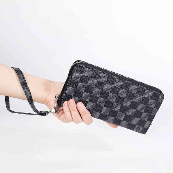 handbag long wallet fashion women's middle school zipper bag lovers' hand men's large cash clip capacity, Black;red
handbag long wallet fashion women's middle school zipper bag lovers' hand men's large cash clip capacity, Black;red