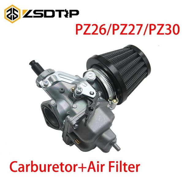 pz26/pz27/pz30 carburetor 38mm/45mm air filter for keihin 125-250cc engine dirt bike pit 26mm 27mm 30mm carb motorcycle fuel system
pz26/pz27/pz30 carburetor 38mm/45mm air filter for keihin 125-250cc engine dirt bike pit 26mm 27mm 30mm carb motorcycle fuel system