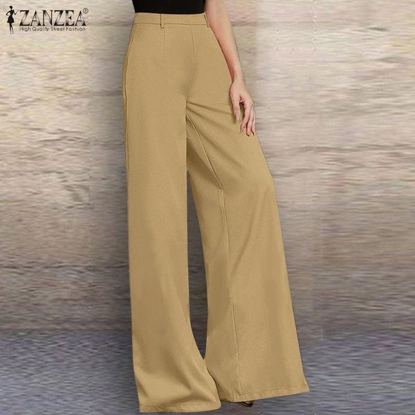 women's pants & capris autumn high waist long trousers 2022 women elegant wide leg casual solid flare pantalon female ol palazzo over, Black;white
women's pants & capris autumn high waist long trousers 2022 women elegant wide leg casual solid flare pantalon female ol palazzo over, Black;white