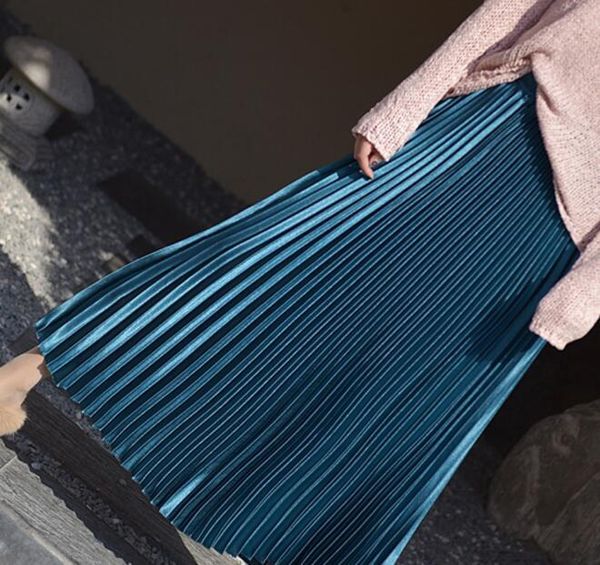 casual dresses high waist women long skirt vintage pleated s brand s female faldas saia ladies maxi hrfh, Black;gray
casual dresses high waist women long skirt vintage pleated s brand s female faldas saia ladies maxi hrfh, Black;gray