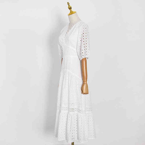 dresses patchwork lace green for women v neck short sleeve high waist hollow out elegant es female fashion, Black;gray
dresses patchwork lace green for women v neck short sleeve high waist hollow out elegant es female fashion, Black;gray